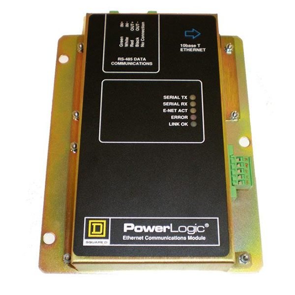 SquareD PowerLogic Gateway MODBUS TCP Interface SquareD PowerLogic Gateway MODBUS TCP Interface